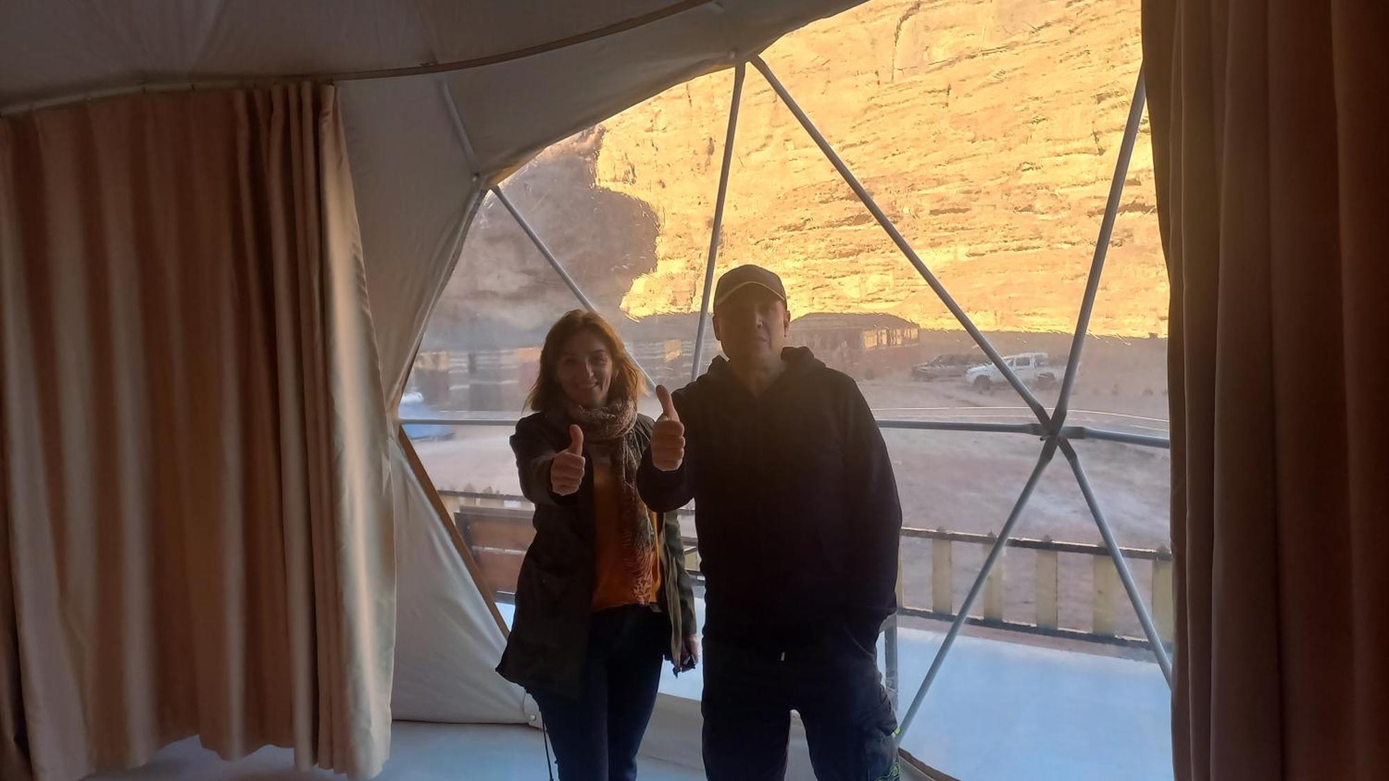 غرووب وادي رم Hotel Kültér fotó