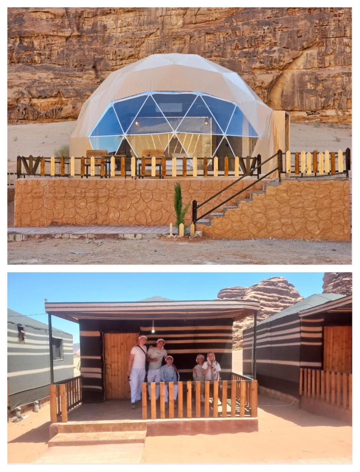 غرووب وادي رم Hotel Kültér fotó